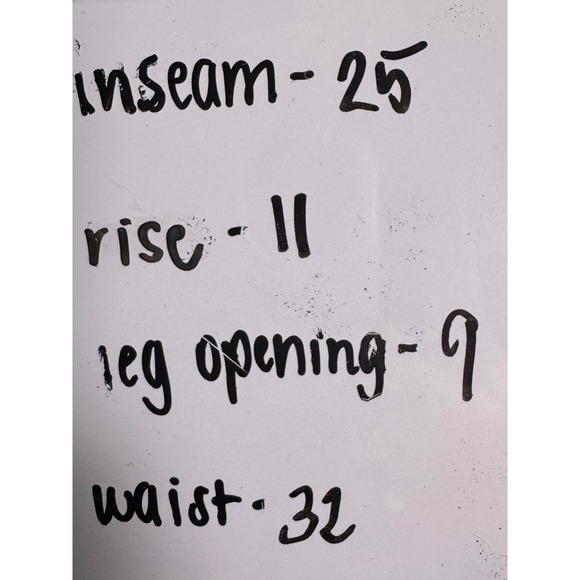 We‎ The Free People Maggie Mid Rise Jeans Raw Hem Women's 31 Stretch 32x25 Loose - Picture 11 of 13